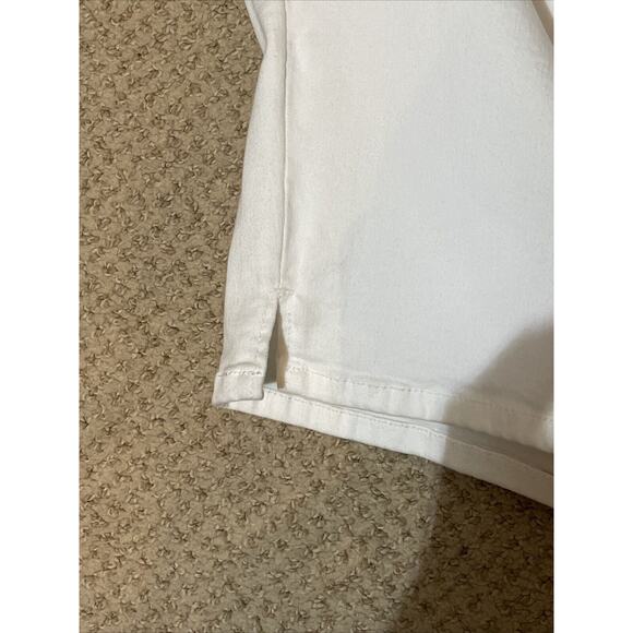 NYDJ Women’s 22 W Stretch White Denim Capri W - Picture 3 of 14